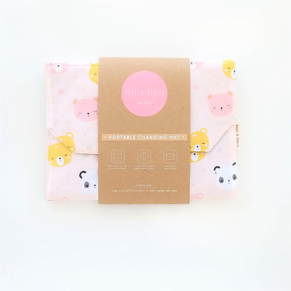 Baby Change Mat - Bear